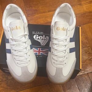 Gola women’s White and Navy Sneakers